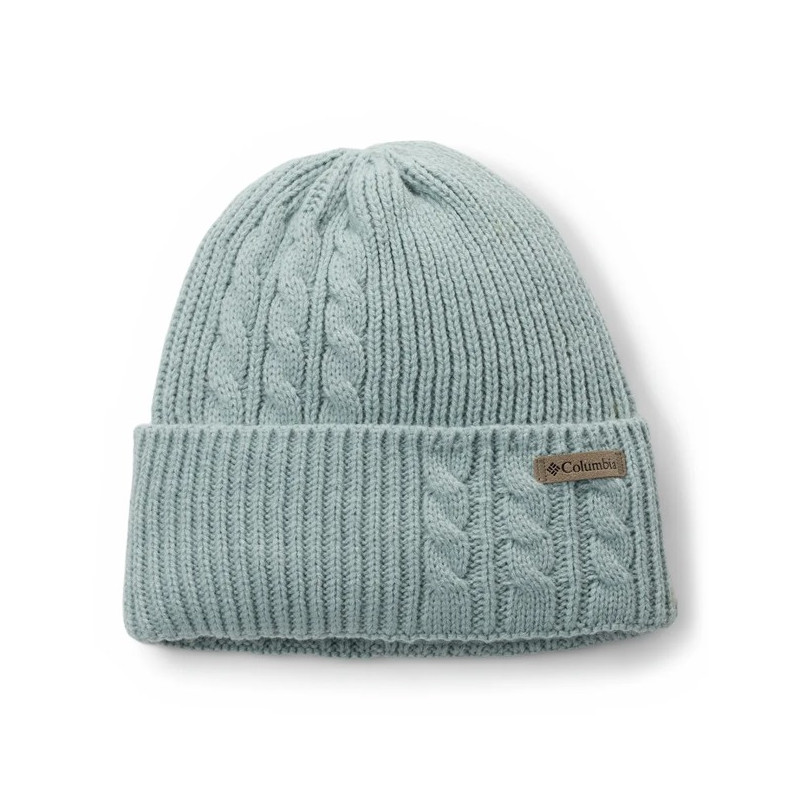 Czapka Columbia AGATE PASS CABLE KNIT BEANIE Crushed Blu