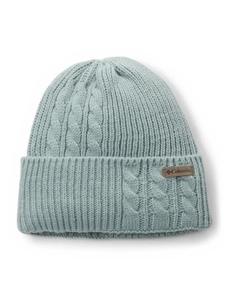Hoed Columbia AGATE PASS CABLE KNIT BEANIE Crushed Blu