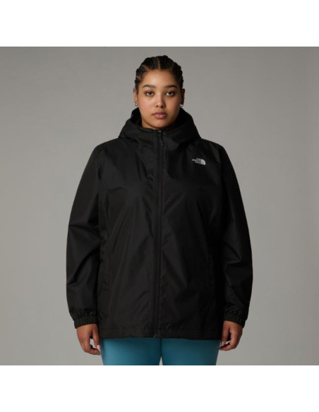 The North Face W QUEST PLUS JKT Tnf Black/Foil Grey