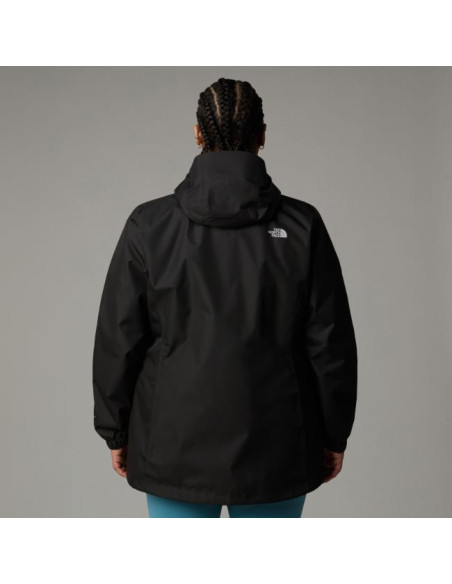 The North Face W QUEST PLUS JKT Tnf Black/Foil Grey