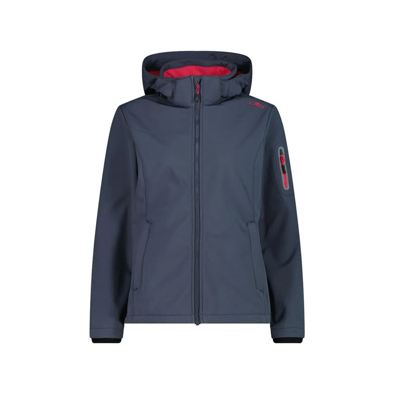 Casaco Cmp ZIP HOOD Titanioca