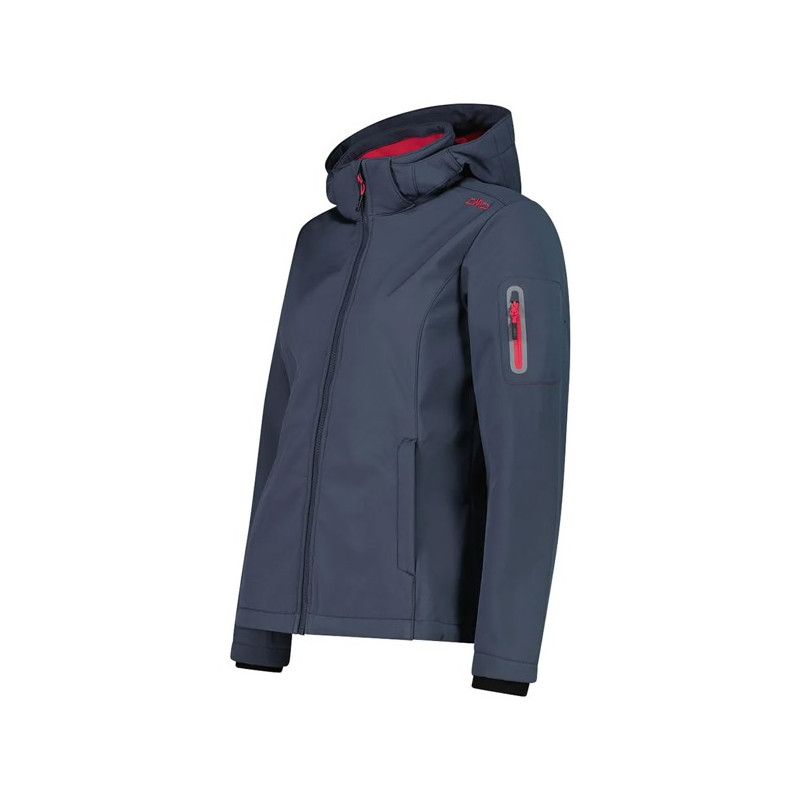 Jakna Cmp ZIP HOOD Titanioca