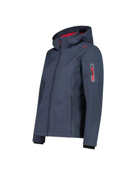 Jas Cmp ZIP HOOD Titanioca