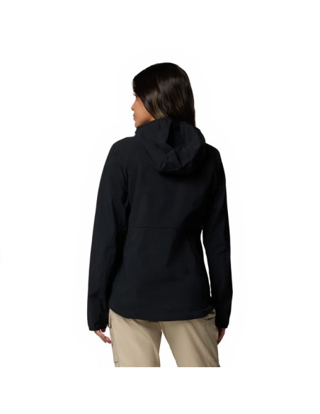 Striukė Columbia CANYON II HOODED SOFTSHELL Black