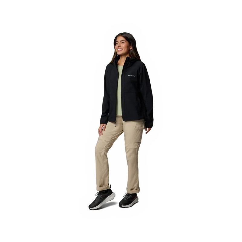 Chaqueta Columbia CANYON II HOODED SOFTSHELL Black