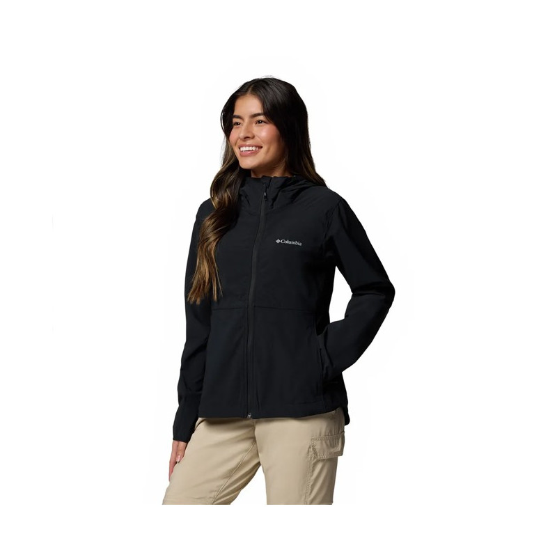 Jakna Columbia CANYON II HOODED SOFTSHELL Black