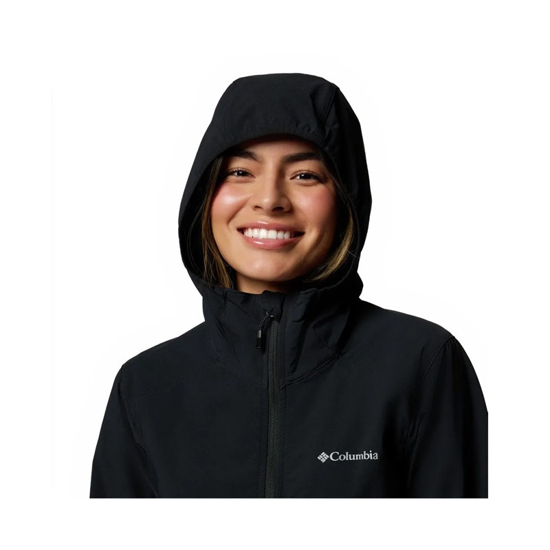 Jakna Columbia CANYON II HOODED SOFTSHELL Black