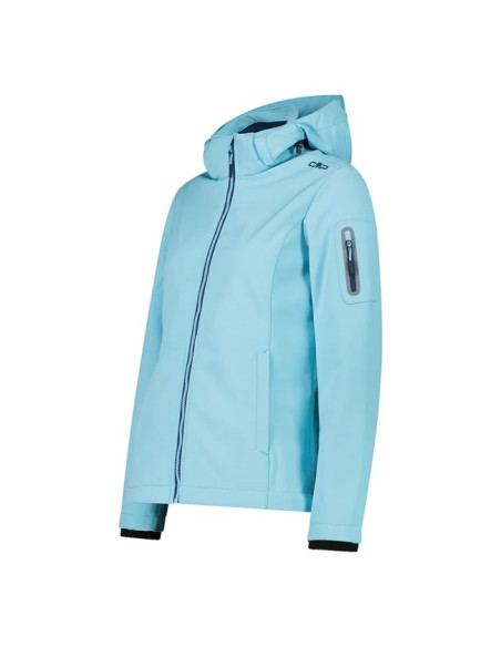 Kurtka Cmp ZIP HOOD Topazio