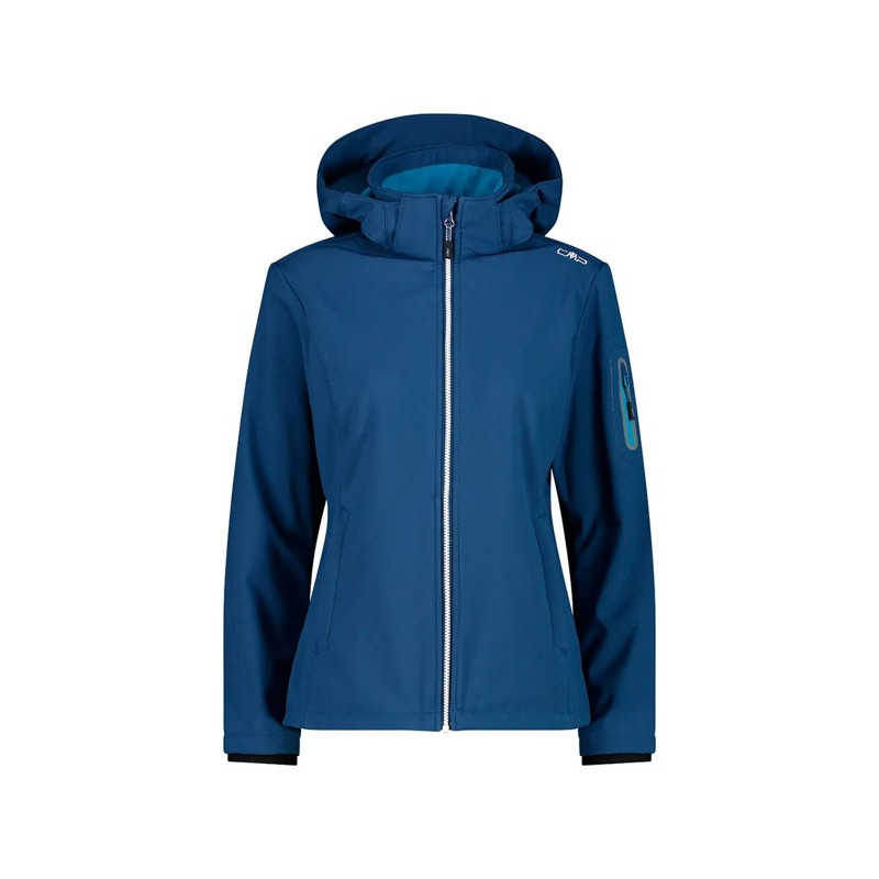 Veste Cmp ZIP HOOD Blue Ink
