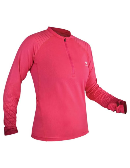 Tričko Raidlight R-LIGHT LS TOP Rasberry