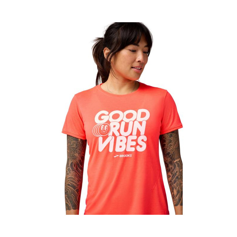 Brooks Distance Short Sleeve 3.0 W