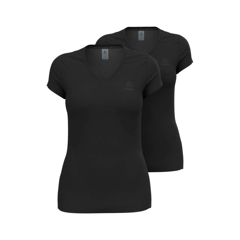 T-paita Odlo TOP V S/S ACTIVE EVERYDAY ECO 2P Blac