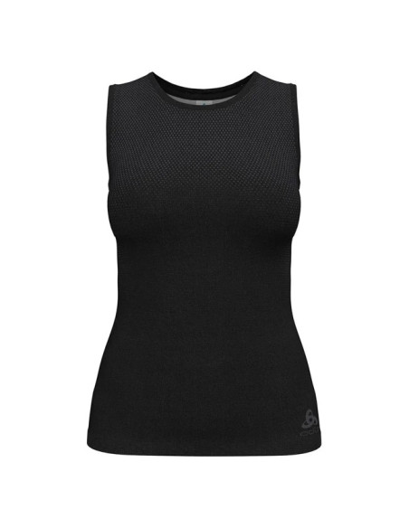 T-shirt Odlo TOP CREW SINGLET PERFORMANCE LIG Blac