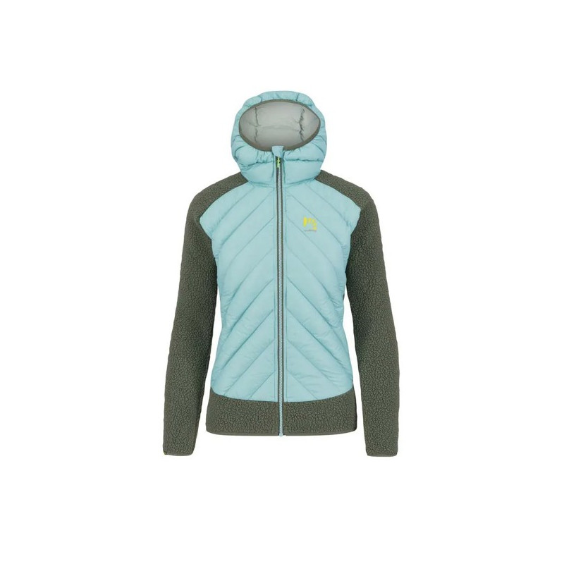 Striukė Karpos W TECH JACKET Thyme/Aqua Sky