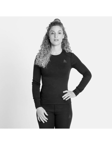 Tričko Odlo Active Warm Eco Bl Top Crew Neck W