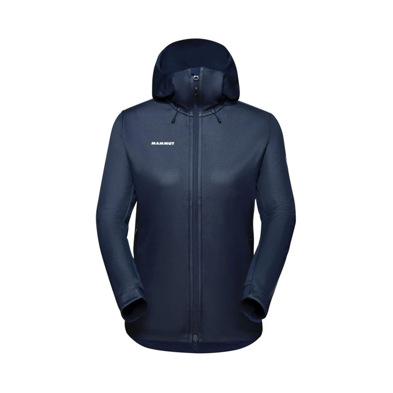 Kurtka Mammut ULTIMATE VII SO HOODED JKT WOMEN Marine