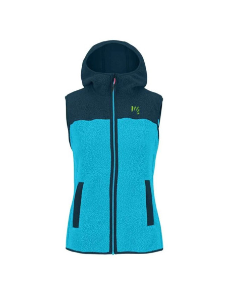 Vesta Karpos 80'S HOODIE VEST Blue Atoll/Midnight