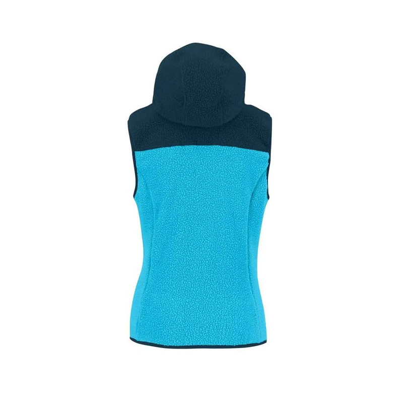Vesta Karpos 80'S HOODIE VEST Blue Atoll/Midnight