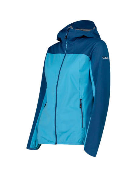 Bunda Cmp Extra Light Hooded Softshell Jacket