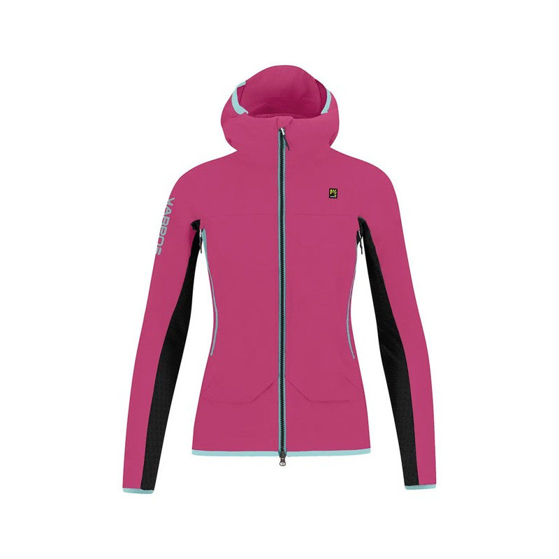 Bunda Karpos PIZZO BIANCO W JACKET Purple/Black