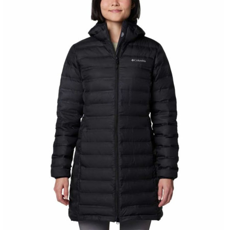Jakke Columbia LAKE 22 II LONG HOODED JKT BLACK