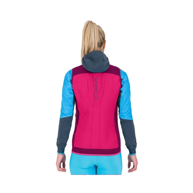 Weste Karpos ALAGNA PLUS EVO W VEST Pink/Boysenberry