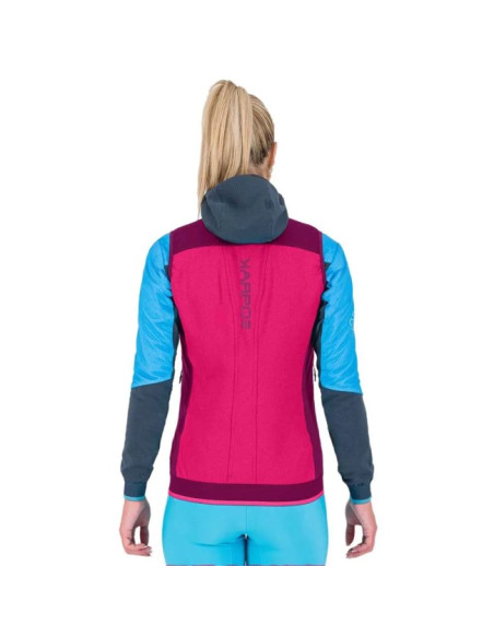 Weste Karpos ALAGNA PLUS EVO W VEST Pink/Boysenberry