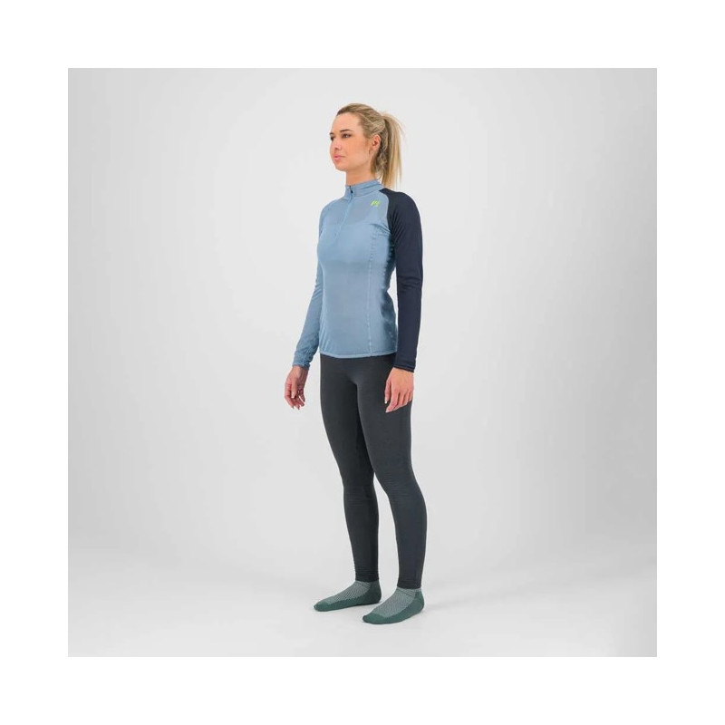 T-shirt Karpos OCTA W JERSEY LS HALF ZIP