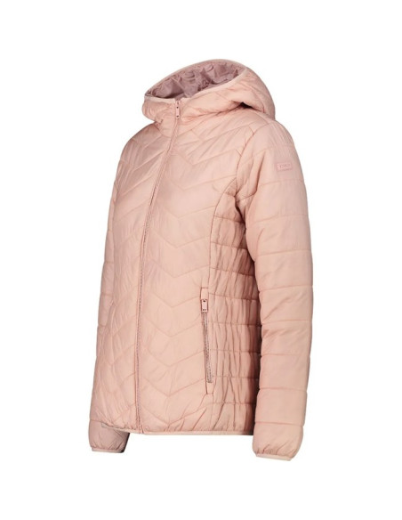 Kurtka Cmp FIX HOOD DUSTY ROSE