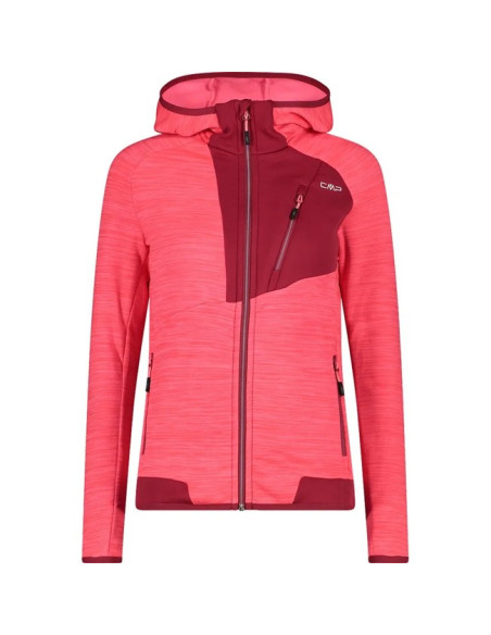 Jakke Cmp FIX HOOD GLOSS MEL.