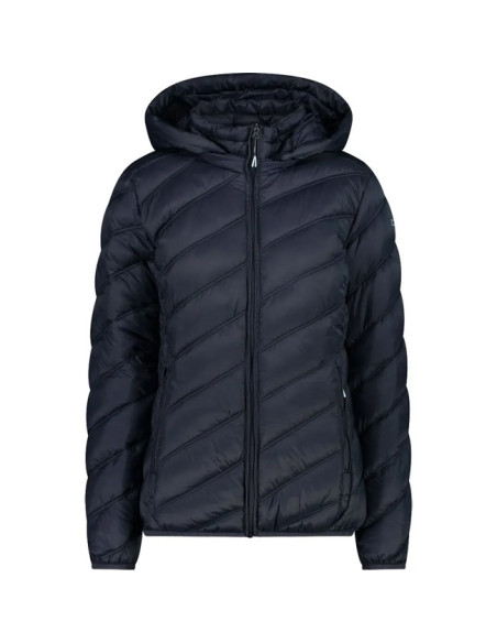 Jacket Cmp SNAPS HOOD BLACK BLUE