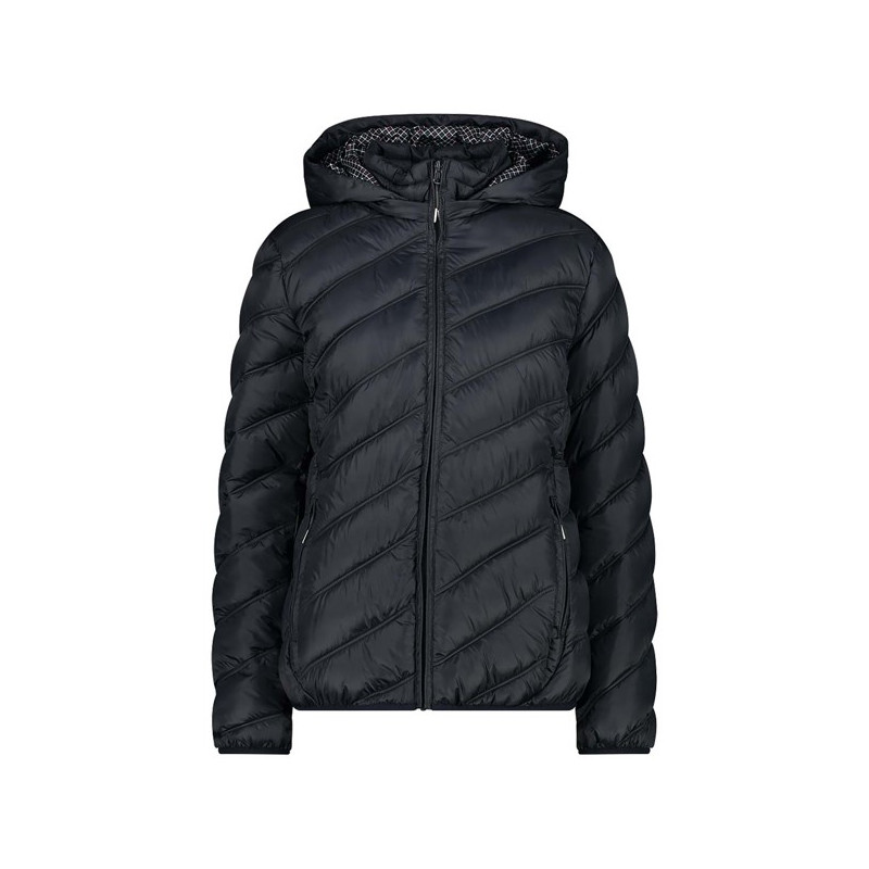 Takki Cmp WOMAN SNAPS HOOD ANTRACITE