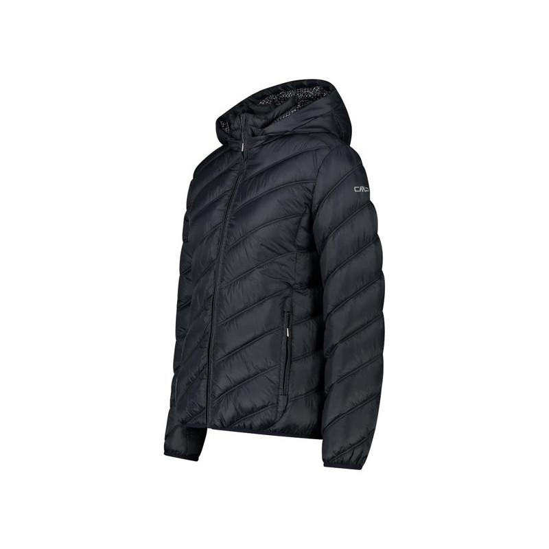 Takki Cmp WOMAN SNAPS HOOD ANTRACITE