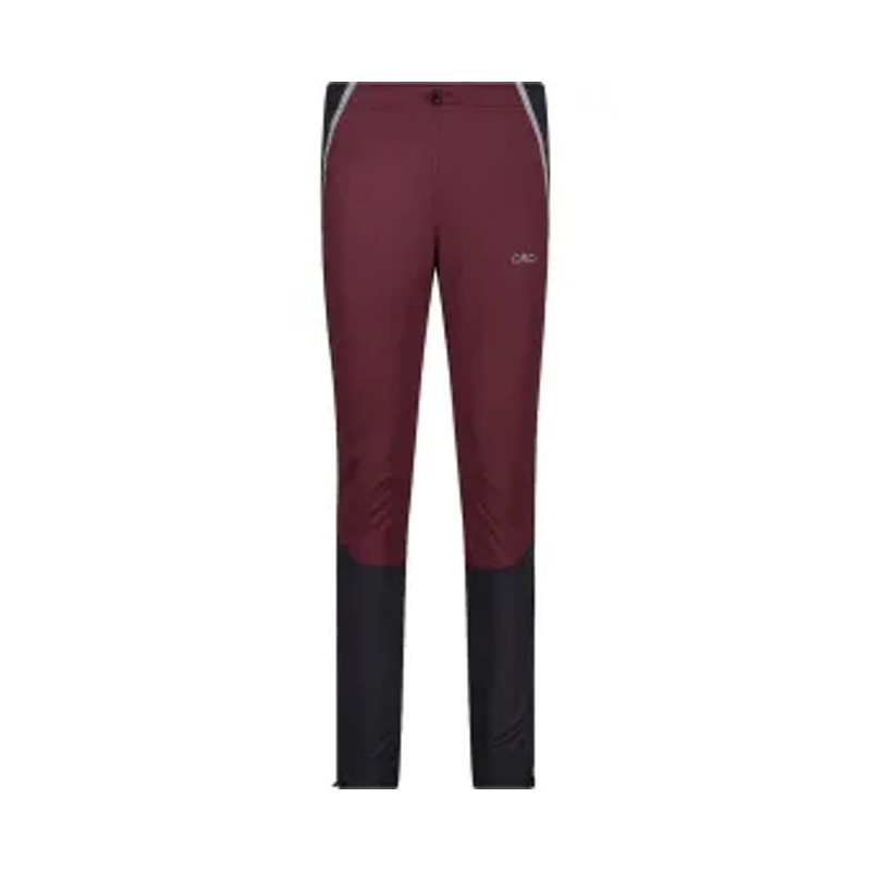 Bukser Cmp WOMAN LONG PANT BURGUNDY