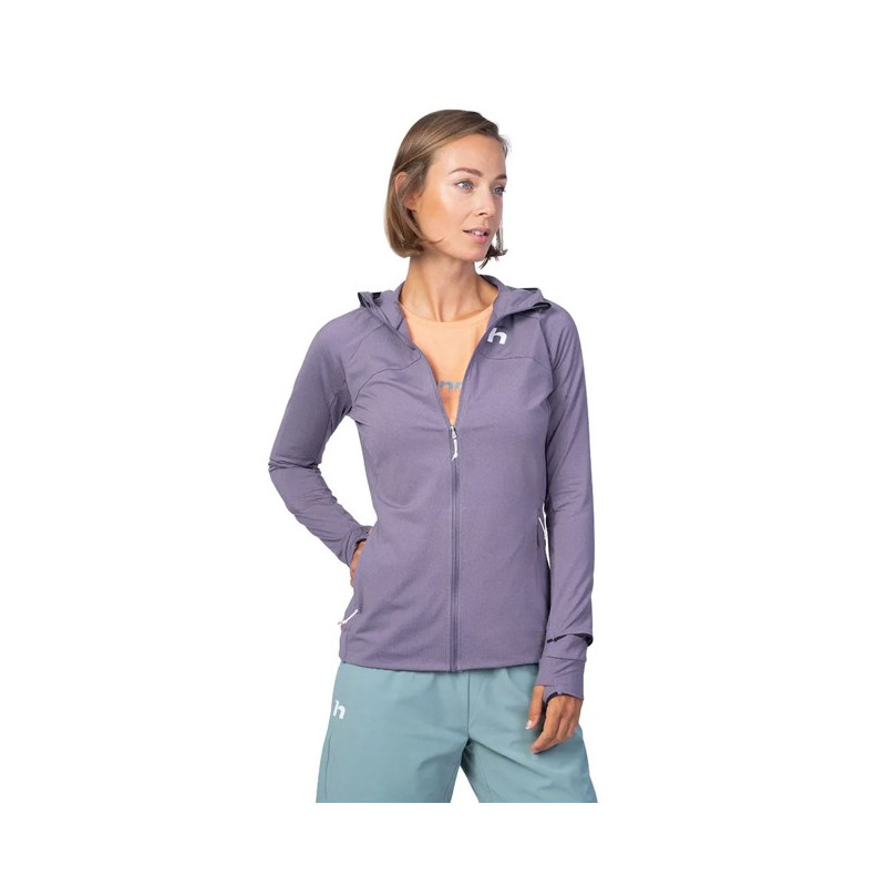 Bluza Hannah ELI HOODY gray ridge mel