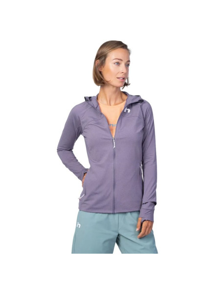 Mikina Hannah ELI HOODY gray ridge mel