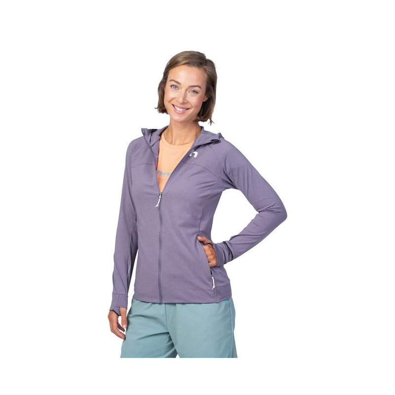 Bluza Hannah ELI HOODY gray ridge mel