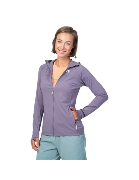 Bluza Hannah ELI HOODY gray ridge mel