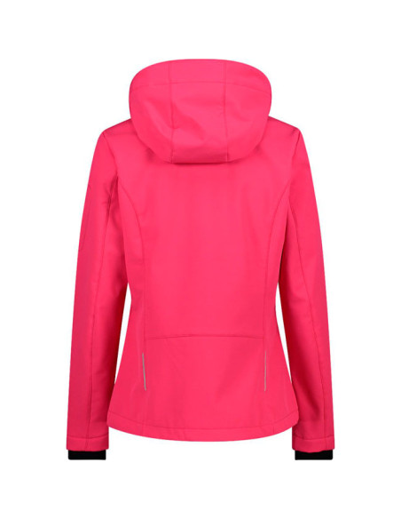 Cmp Softshell Zip Hood Jacket W
