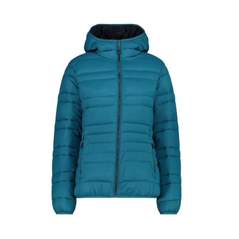 Cmp WOMAN JACKET FIX HOOD teal