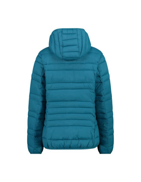 Cmp WOMAN JACKET FIX HOOD teal