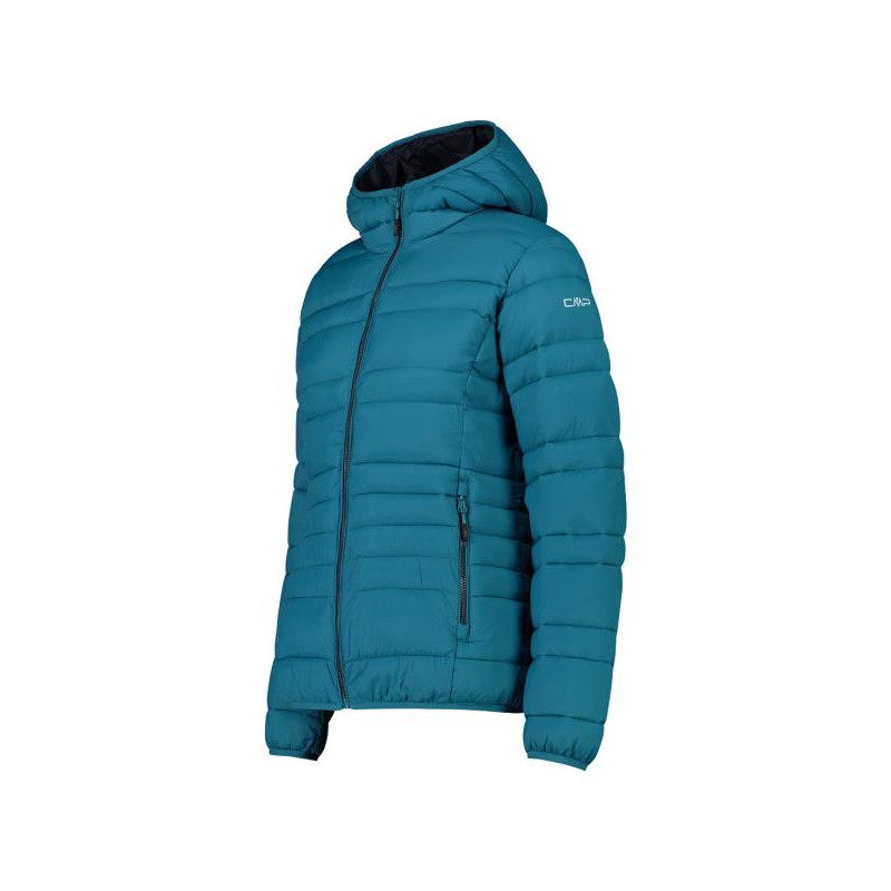 Cmp WOMAN JACKET FIX HOOD teal