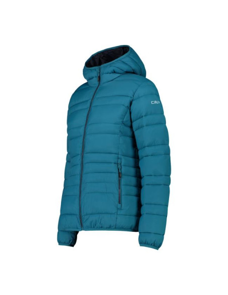 Cmp WOMAN JACKET FIX HOOD teal