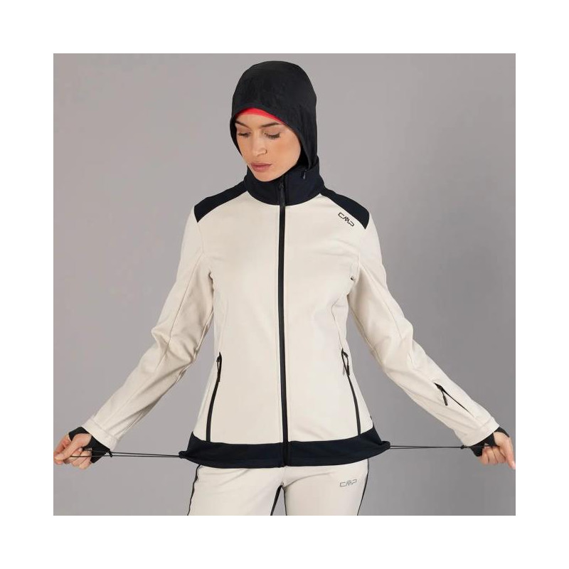 Cmp Woman Jacket Fix Hood