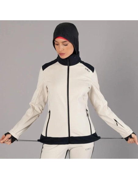 Cmp Woman Jacket Fix Hood