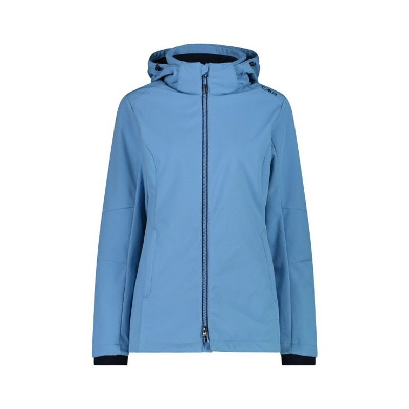 Jakke Cmp ZIP HOOD niagara