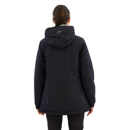 Jacke Cmp LONG FIX HOOD antracite 2