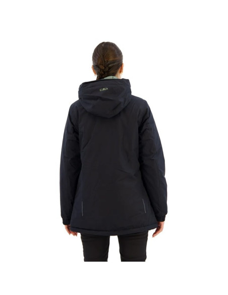 Chaqueta Cmp LONG FIX HOOD antracite