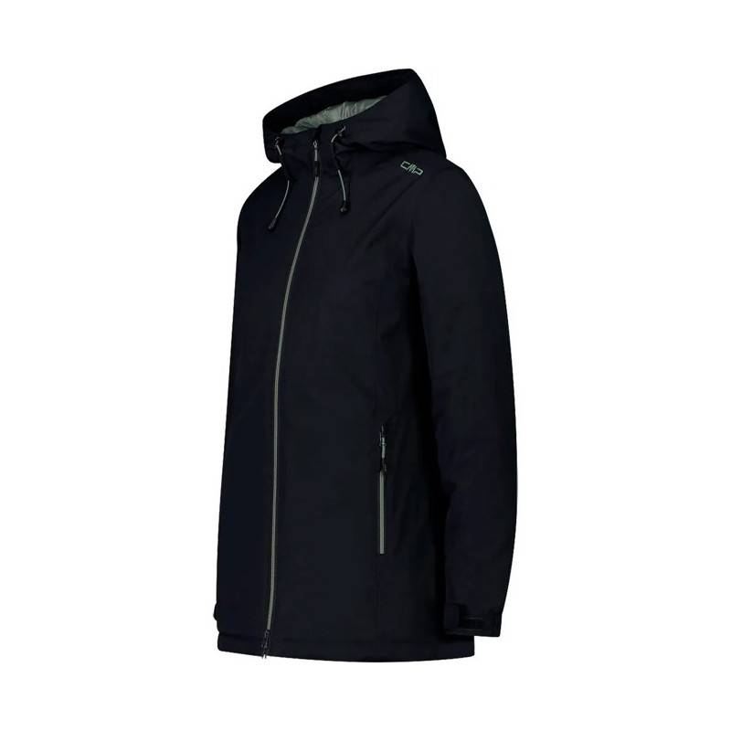 Chaqueta Cmp LONG FIX HOOD antracite