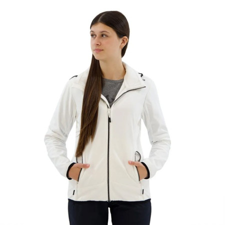 Kabát Cmp ZIP HOOD bianco